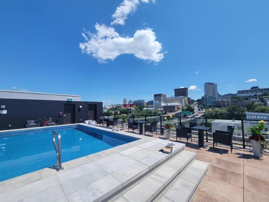 Condo 2 Ch - 500M Vieux-Quebec & Gym Quebeque Exterior foto